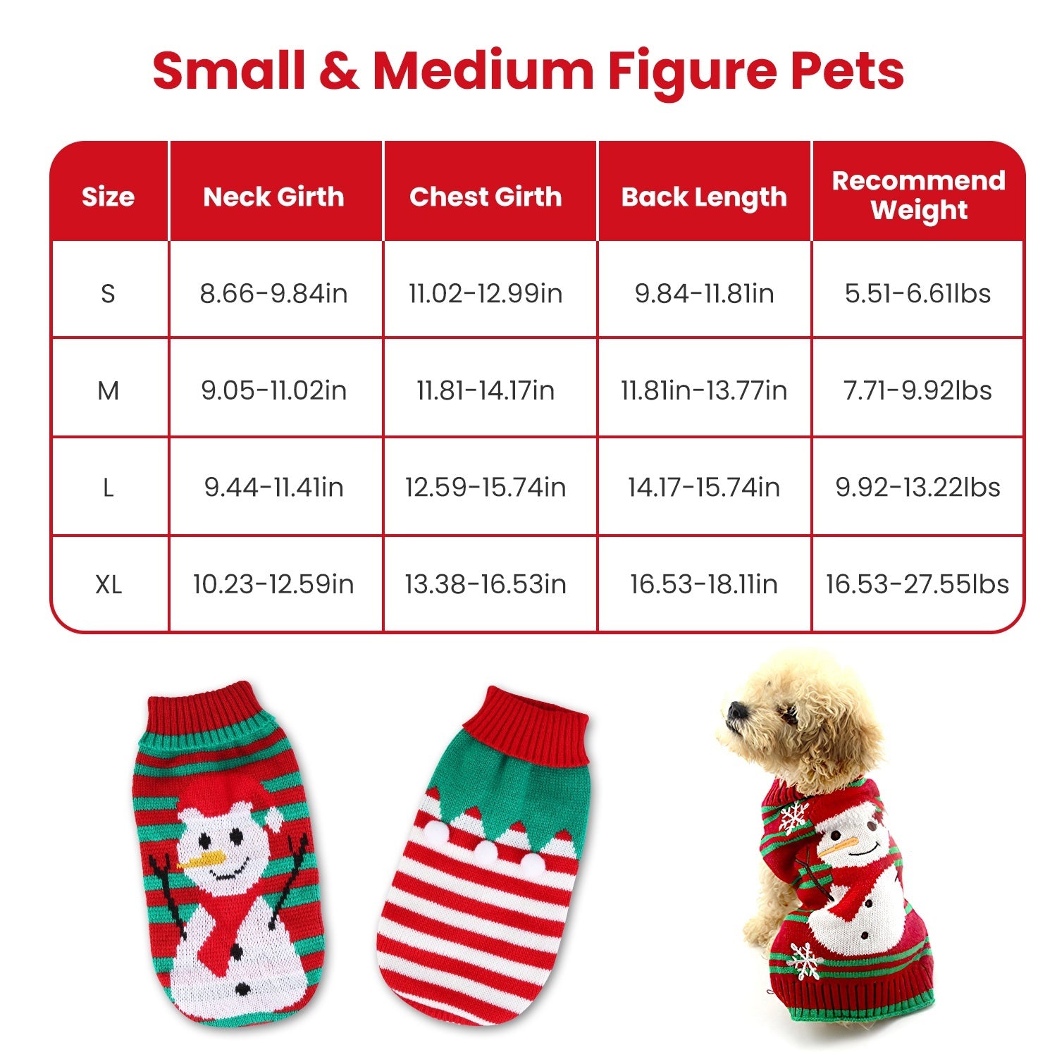 Festive Reindeer & Santa Pet Costume – Cozy Holiday Outfit for Small & Medium Dogs & Cats
